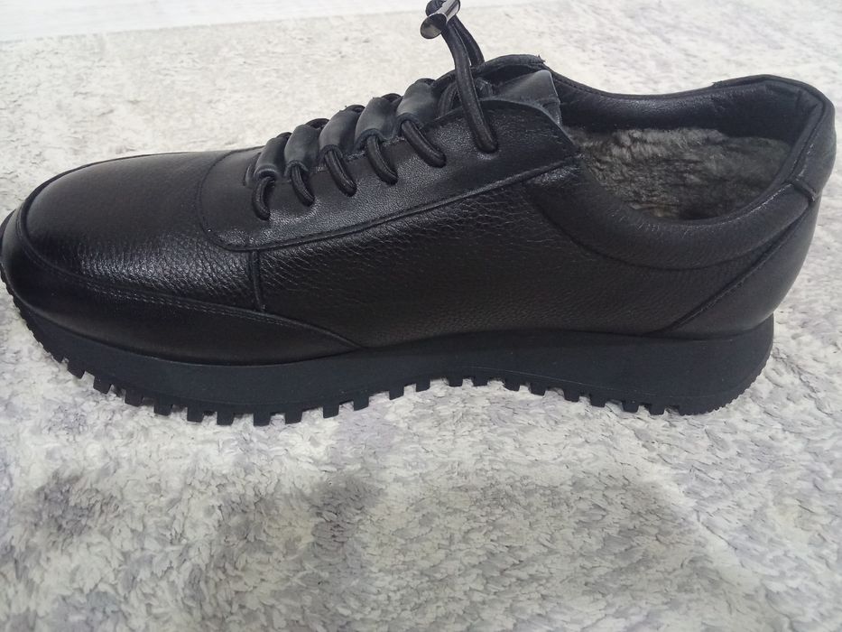 Кросовка кожанный