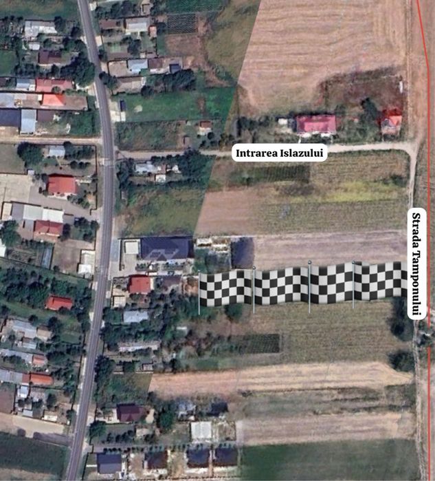 Teren Intravilan Tunari/Dimieni