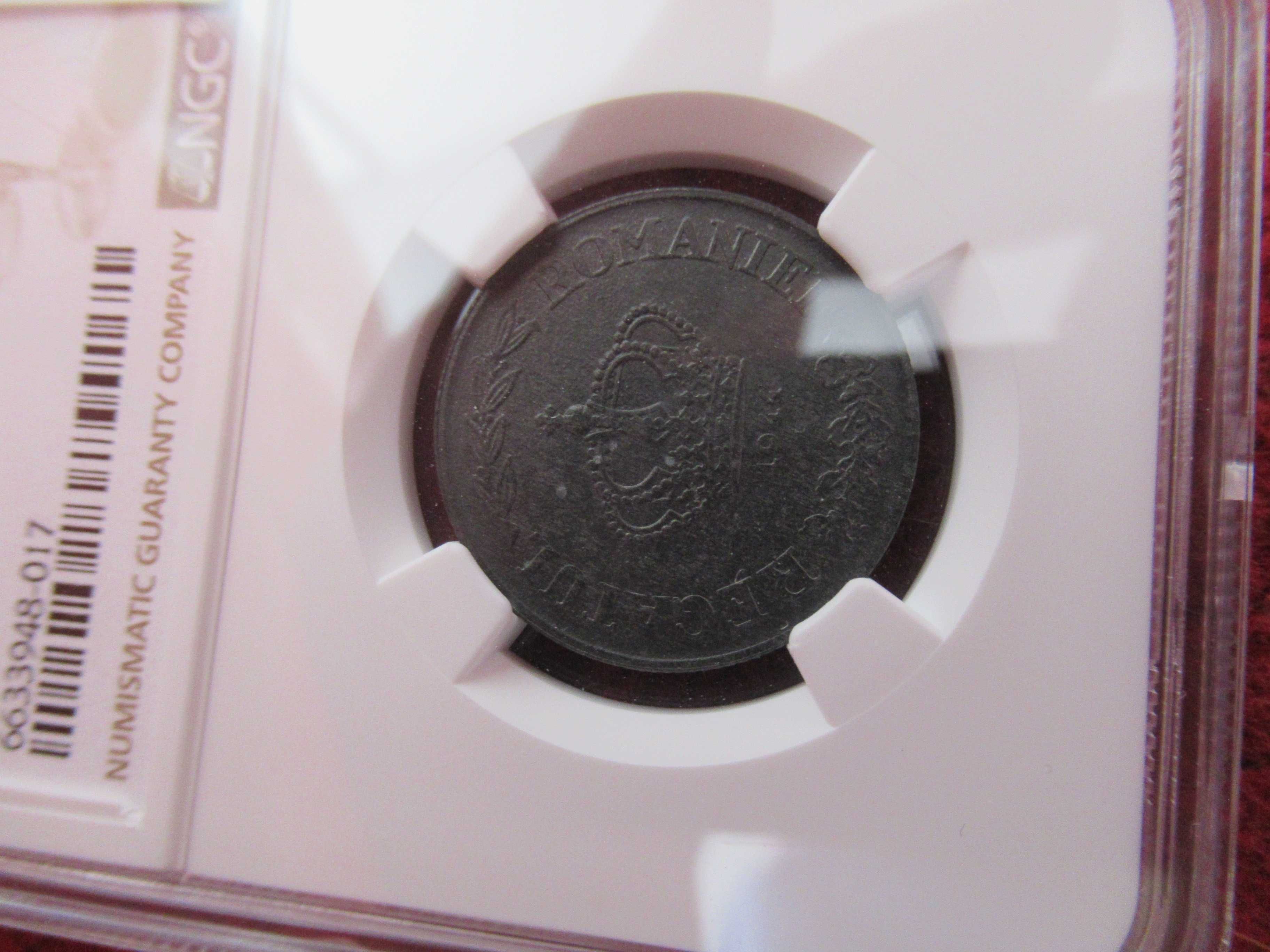 Monede Romania gradate NGC-2000 lei 1946 ms64, 25000lei1946, 20lei1944