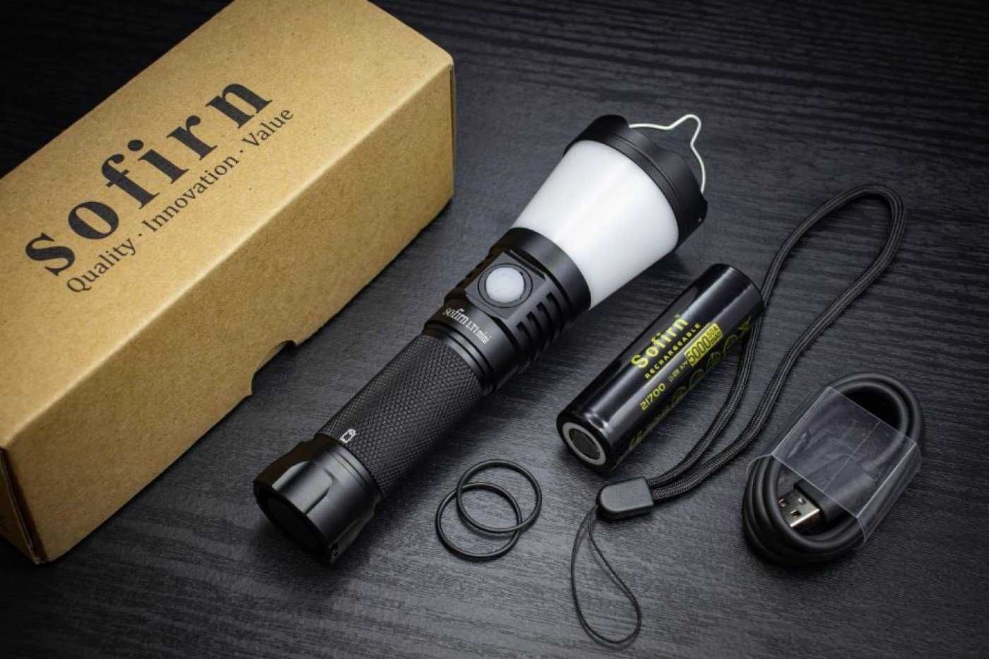 Falinar Lanterna LED Sofirn BLF LT1 Mini Anduril 2.0