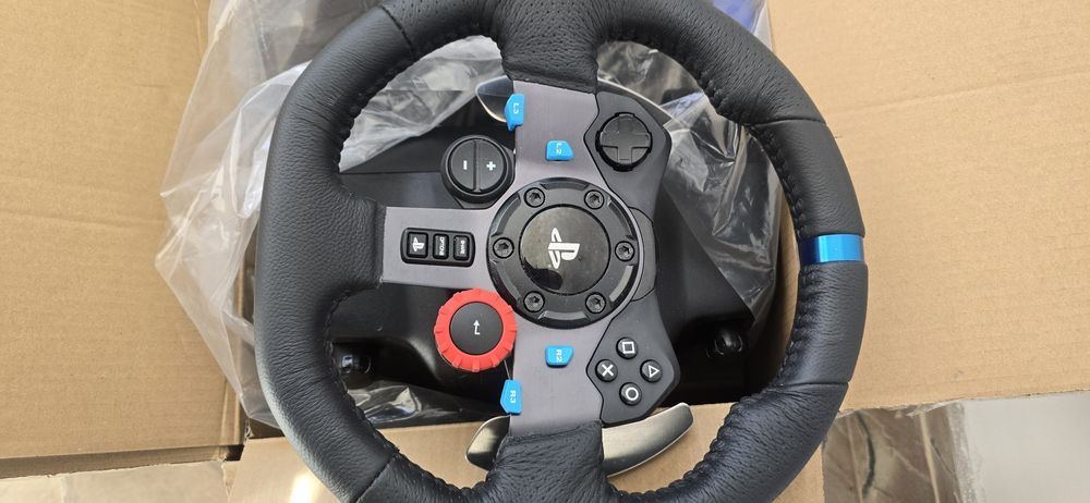 Волан с педали Logitech - G29, черен, PC/PS4/PS5
