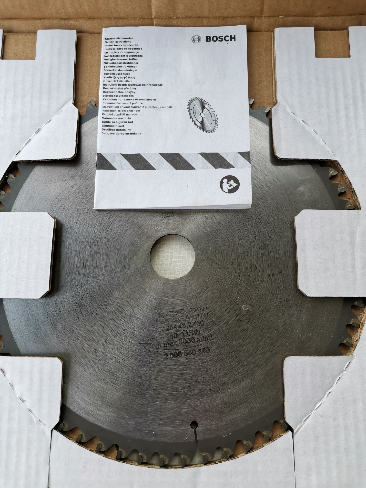 Disc pânză Bosch Multimaterial ptr. pal melaminat aluminiu profile pvc