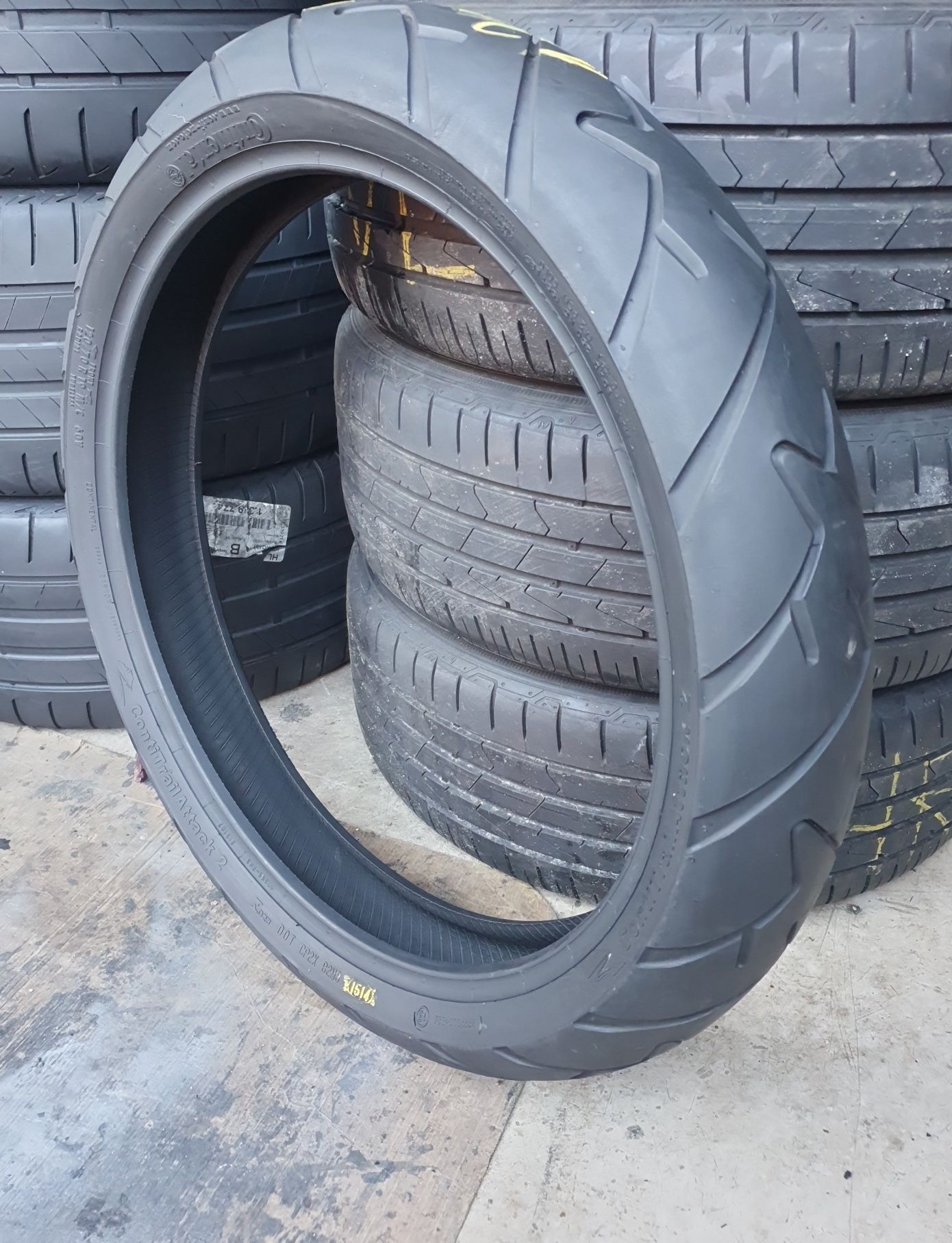 Anvelopa Moto Continental 120 / 70 R19