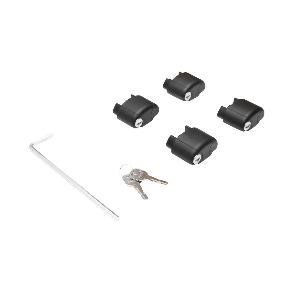 Bare transversale cu cheie, ALUMINIU, lungime: 120 cm