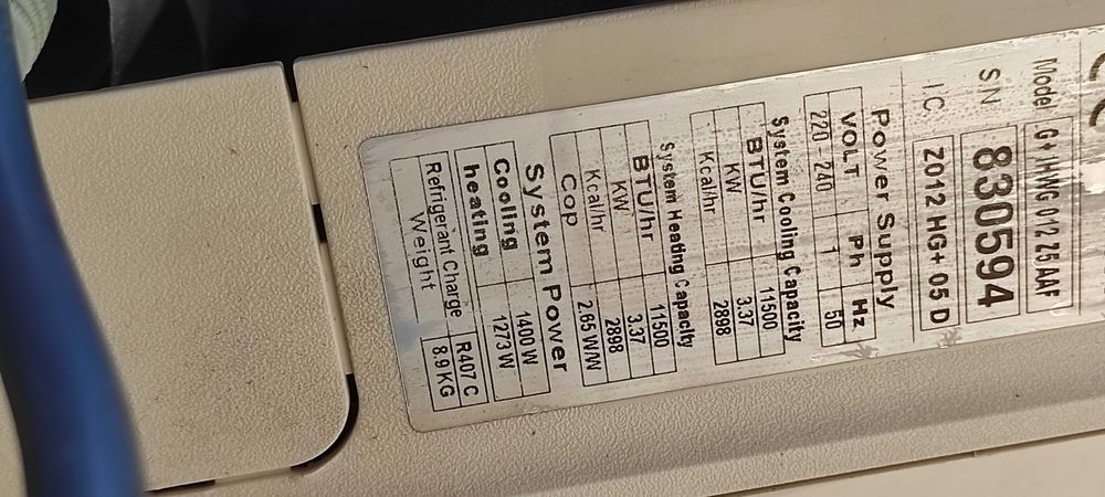 Aparat aer conditionat
12  mii btu
ESKIMO