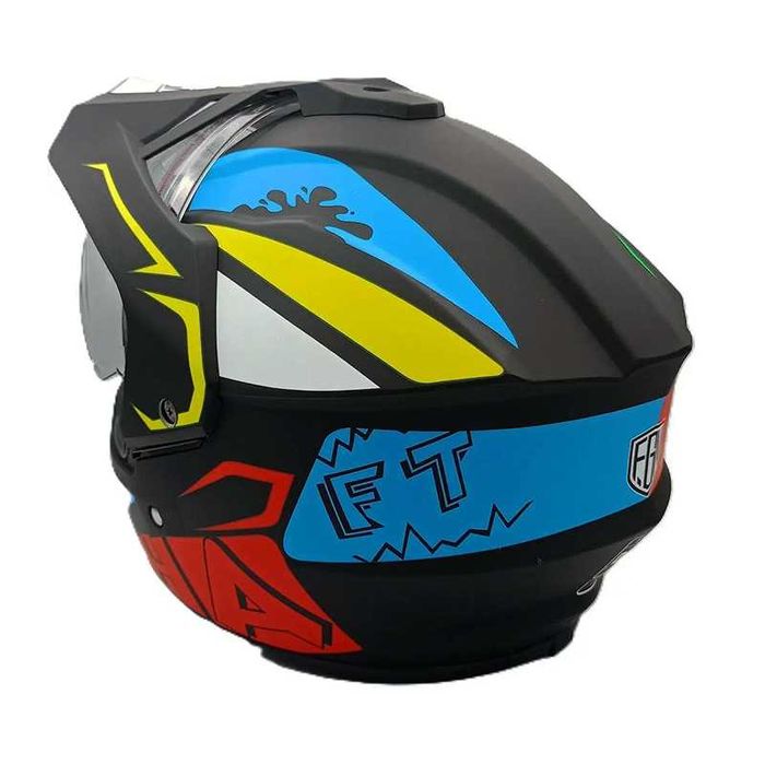 Кросова каска с визьор, Full Face, DOT, Размер: M; L; XL - Вело, Мото