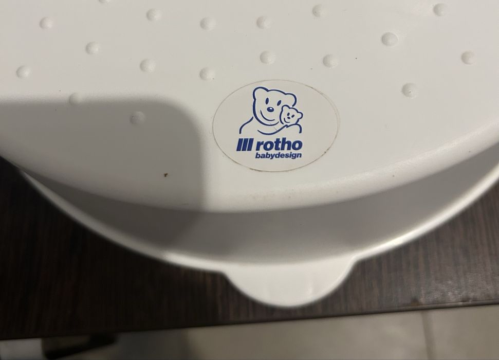 Inaltator baie copii, Rotho, două trepte, alb