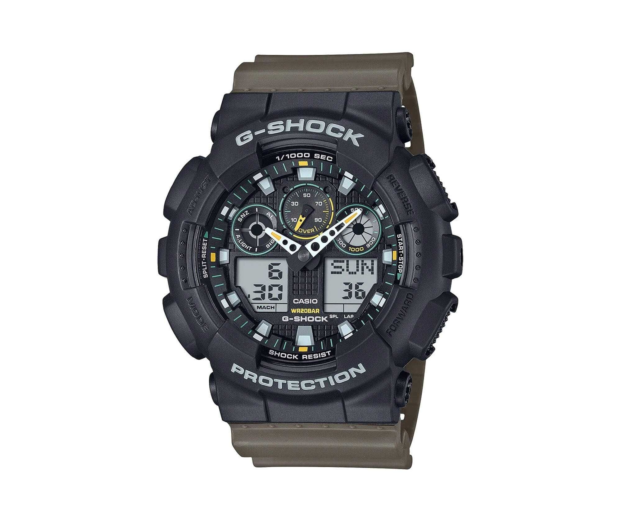 Мъжки часовник Casio G-Shock GA-100TU-1A3ER