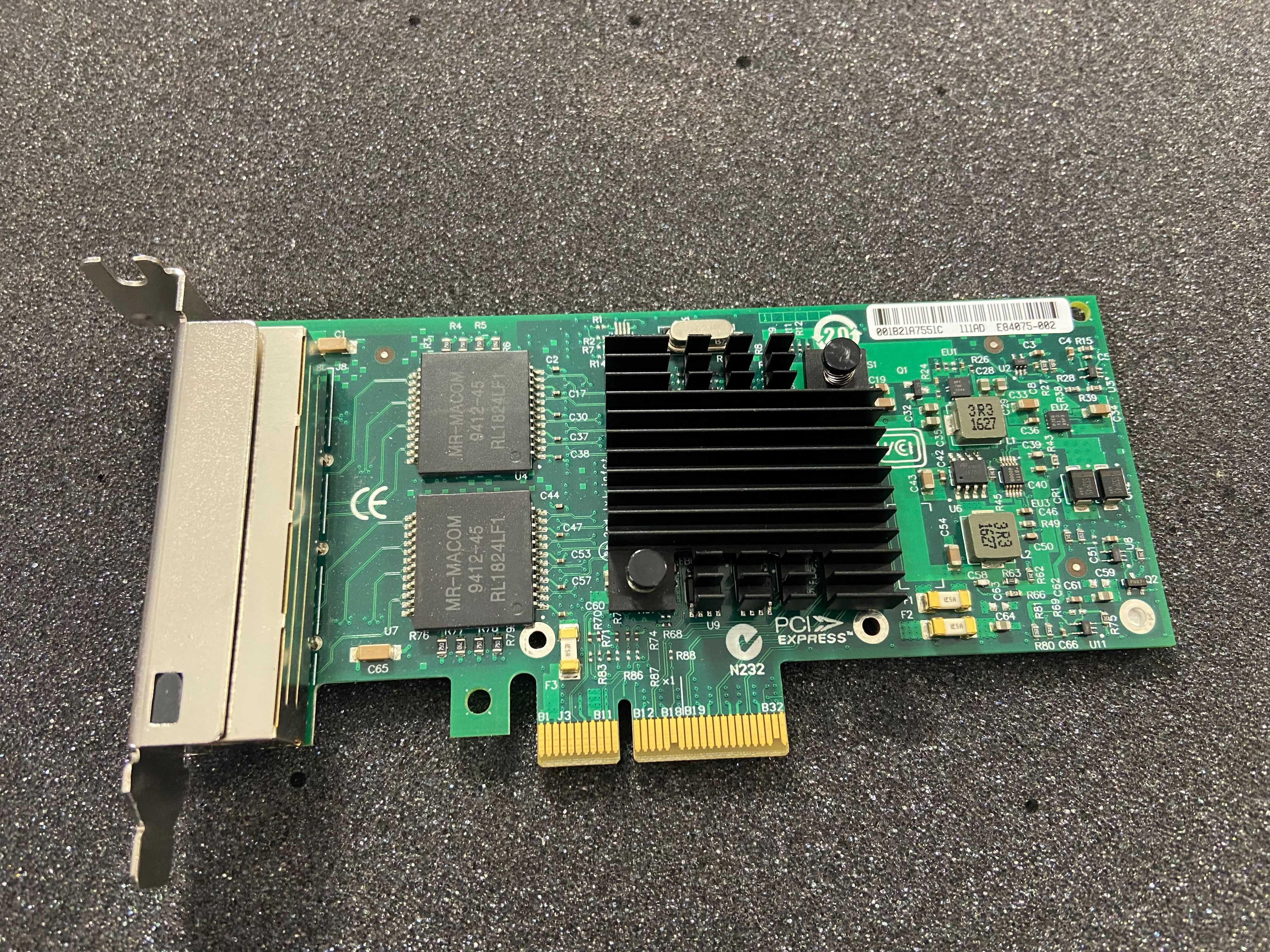 Intel i340-T4 1GbE RJ-45 LP PCI мрежови адаптер
