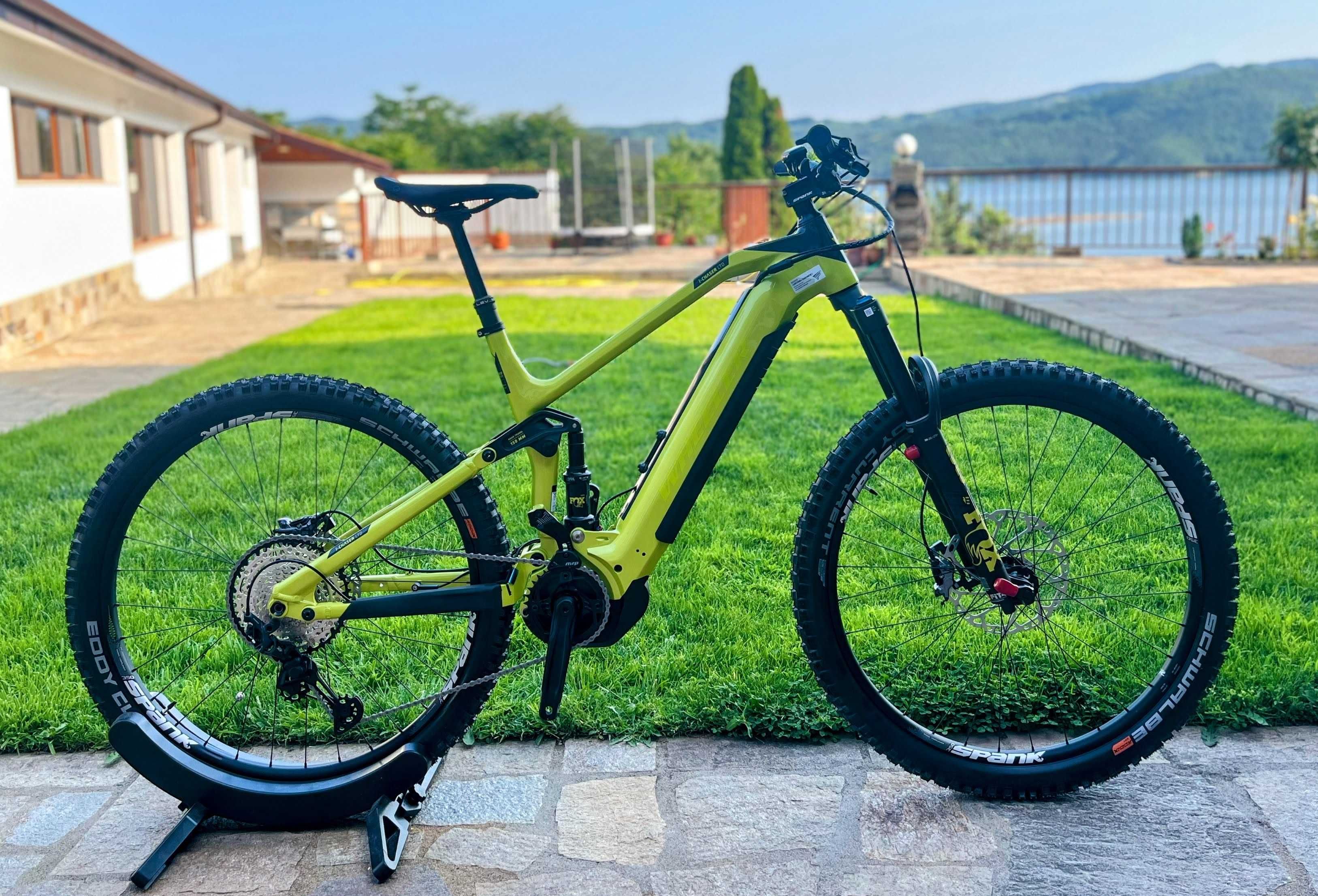 Нов електрически MTB E-Bike Wheeler i-Chaser LTD 2024 Размер L XT FOX