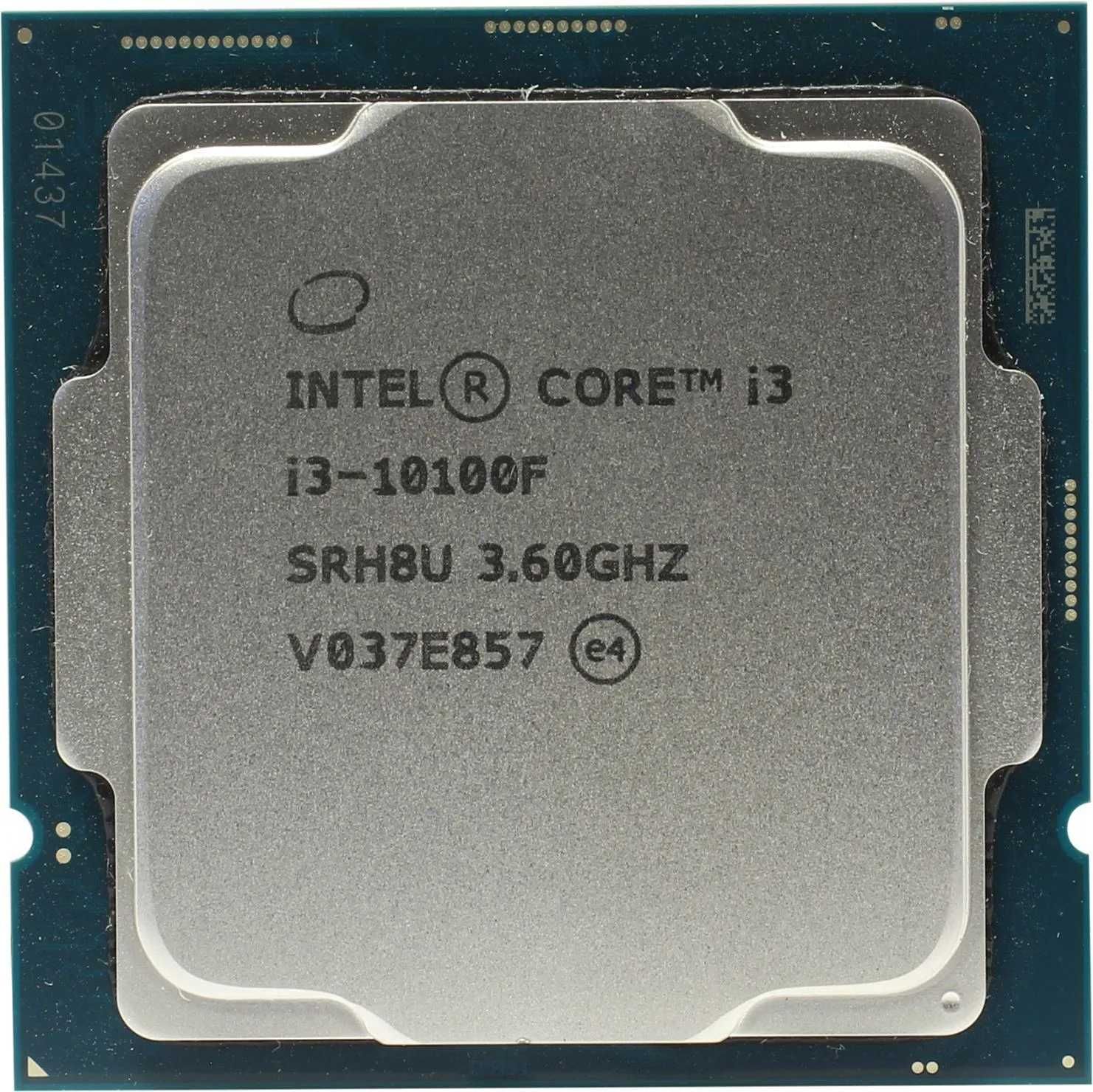 Процессор Intel Core i3 10100F/i3 12100F/i3 13100F/i3 14100F