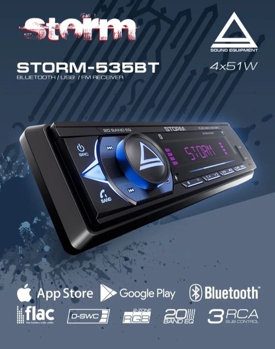 Магнитола Aura новая