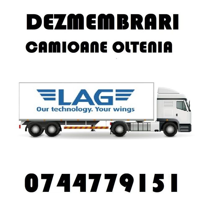 Piese Dezmembrari Semiremorca cisterna / platforma LAG : axe , etrieri , butuci , supape , arcuri , structuri , capace cisterna , distribuitoare