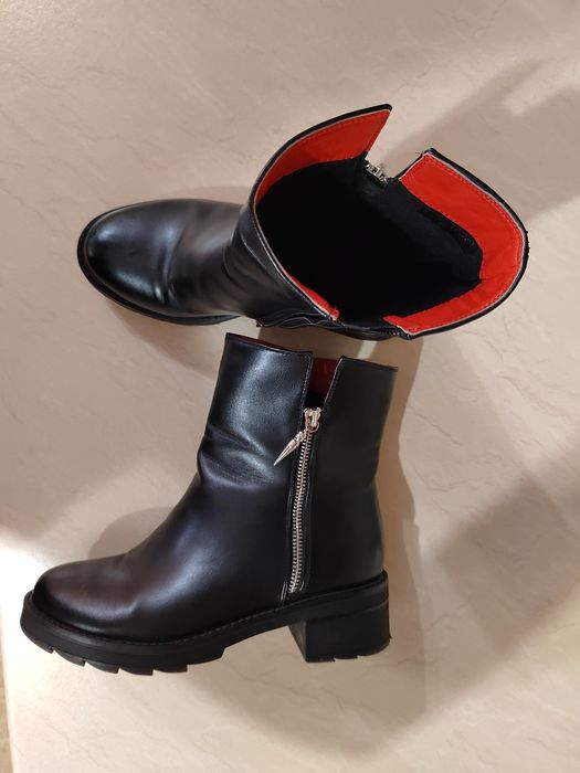 Дамски боти 38н еко кожа, високо качество