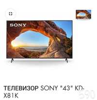 Телевизор SONY "43" KD-X81K