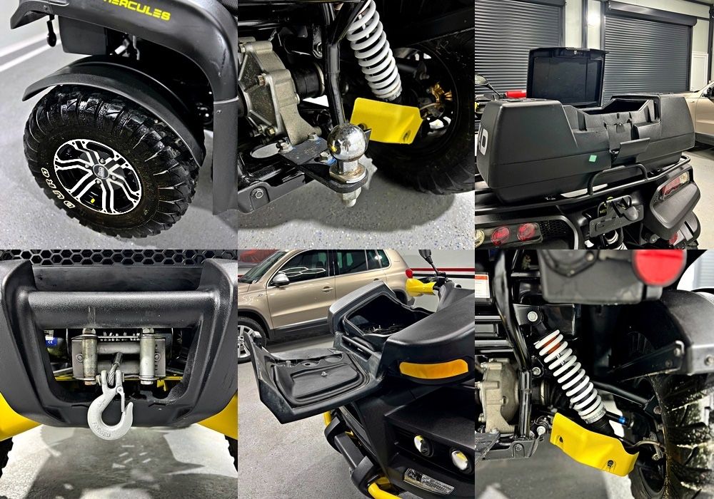 ATV Herkules Gladiator 4X4 - 2019 - 600Cmc 45Cp  - Model Lung -