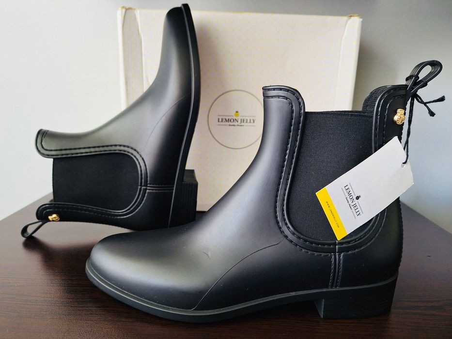 Lemon Jelly Chelsea Boots/гумени ботуши *НОВИ*