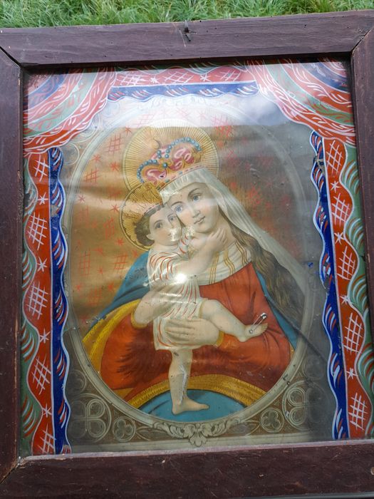 De vânzare icoane vechi  cu sticla pictata