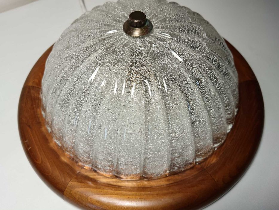 Plafoniera (1 din 2) Barovier i Toso, Murano, Art Deco, vintage