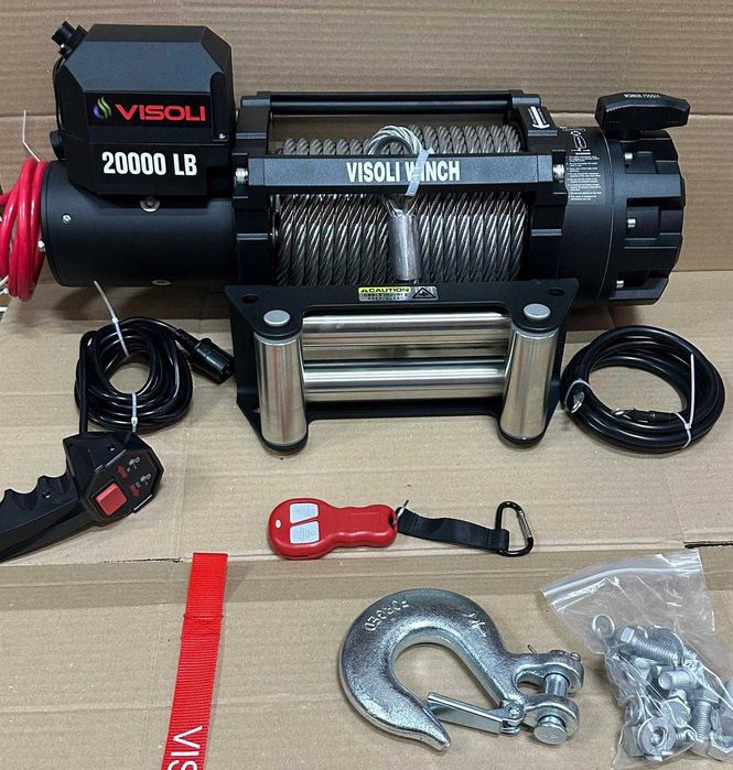 Troliu auto Visoli electric 20000lbs /9072kg 12v