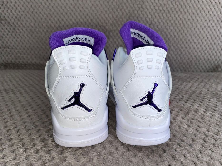 NIKE Air Jordan 4 Retro "Metallic Purple" Sneakers nr de la 36 la 43