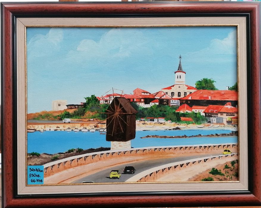 9бр.картини с маслени бои