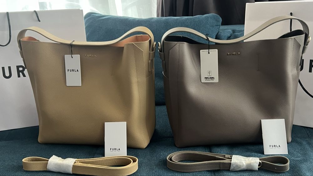 Furla Elizabet Hobo Bag L 100%оригинал, с етикети,подаръчен плик FURLA