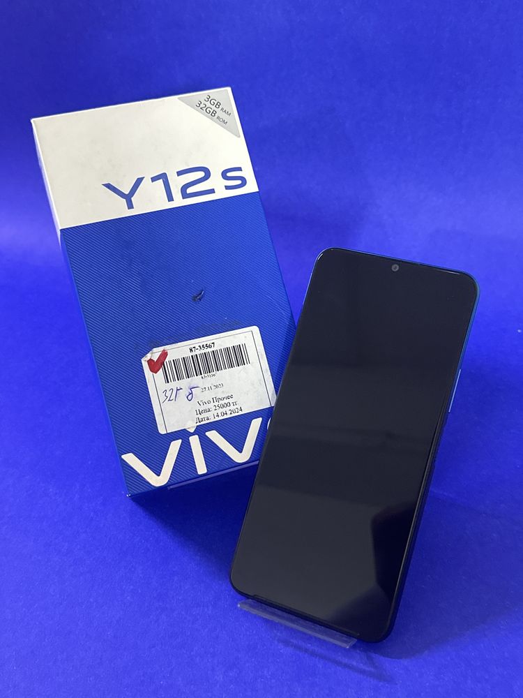Vivo (Виво) Y12s 32 GB 3 GB. Выгодно купите в Актив Ломбард