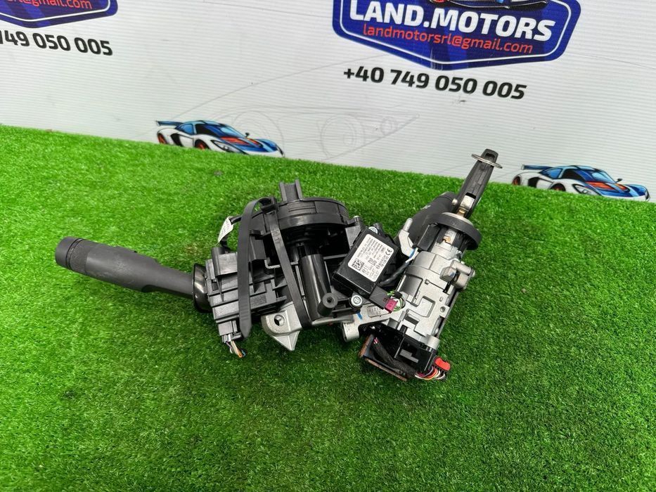 ansamblu manete comenzi volan +panglica + contact cu cheie opel corsa d 2006-2014