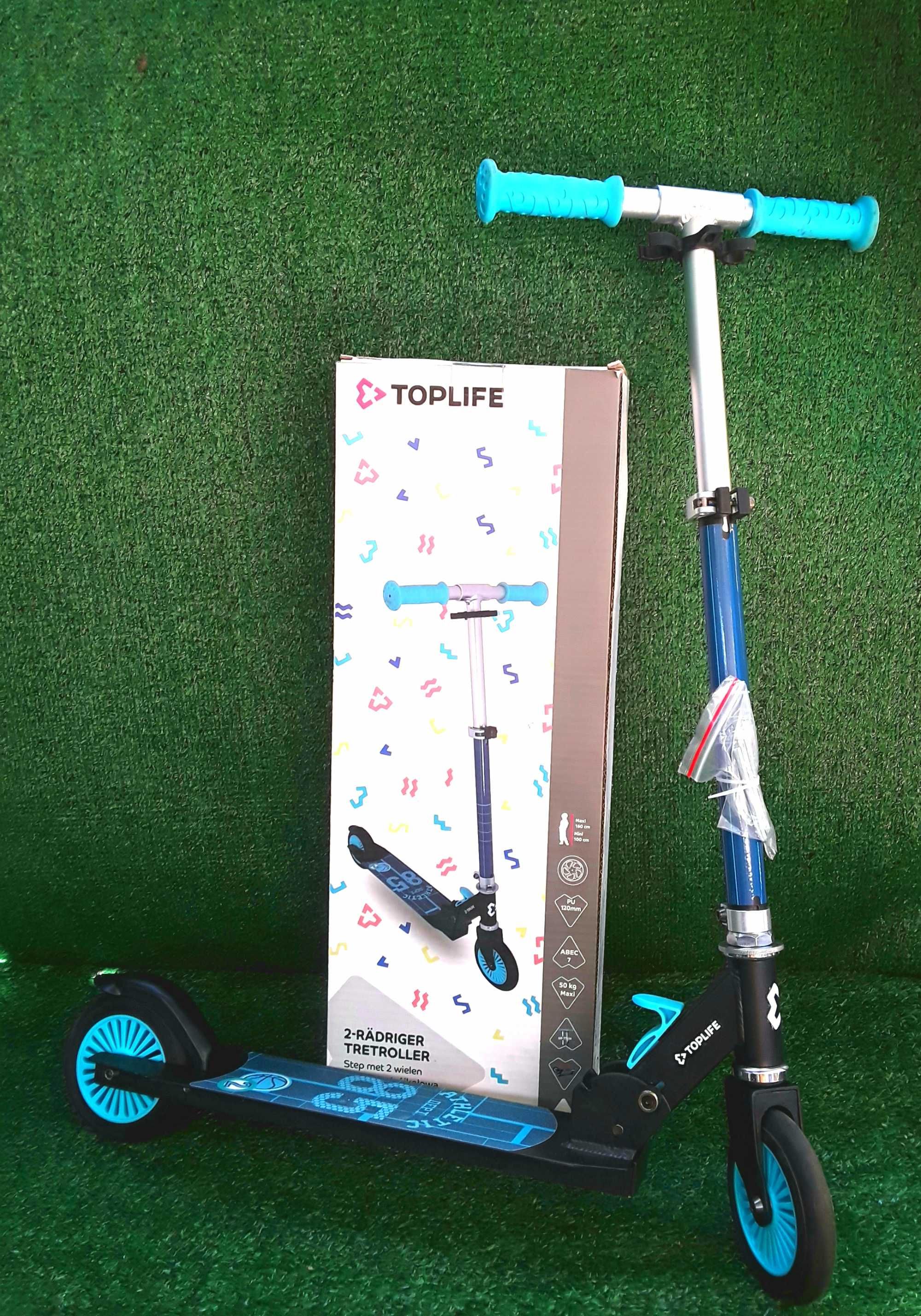 Trotinet aluminiu, pliabila pentru copii + 5 Ani NOUĂ - 90 Lei