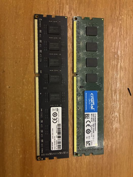 Продаю ОЗУ DDR3 UDIMM 16 ГБ (2×8 ГБ) 1600 МГц