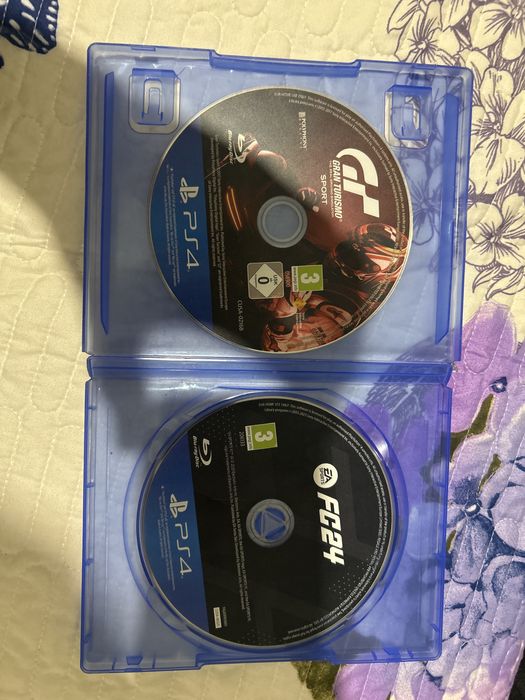 Продам диски к "Пс 4" Gran Turisom и Fifa24