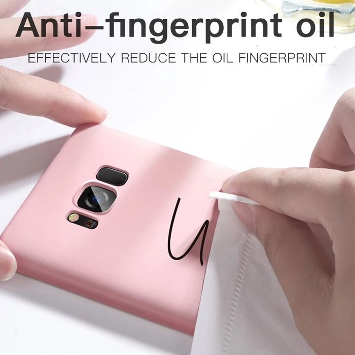 Husa antisoc silicon cu microfibra in interior Samsung S8 / S8 Plus