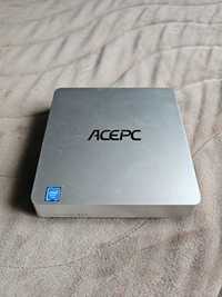 мини компютър AcePC + безжична клавиатура logitech