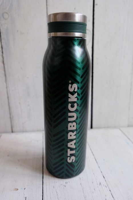 Металлическая бутылка-термос STARBUCKS™ SS Green Siren Scales