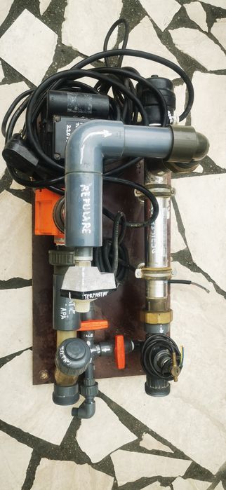 Pompa apa cu rezistenta de 6 kw pt piscina sau ciubar