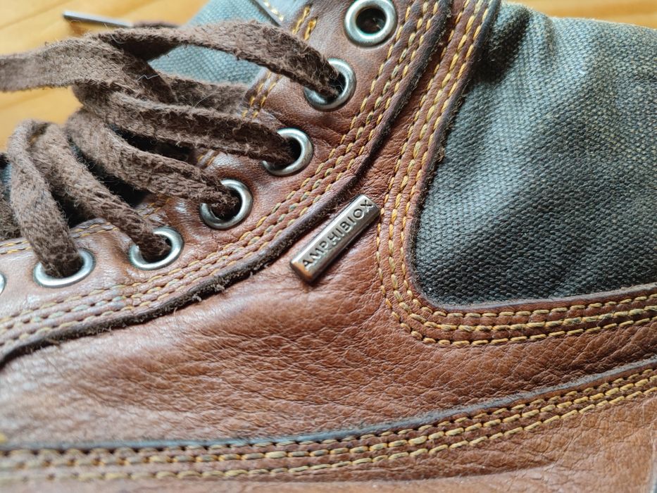 Мъжки  водоустойчиви боти до глезена Geox Amphibiox Respira обувки 40