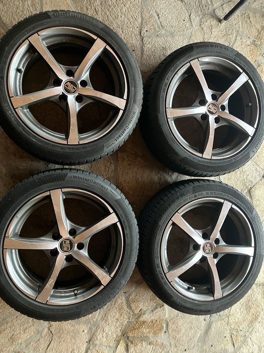 Лети джанти 17” с зимни гуми 5х115 за Opel(Опел)