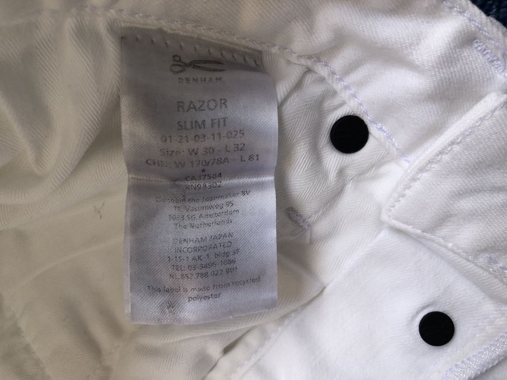 НОВИ Denham Slim Fit Jeans ОРИГИНАЛНИ мъжки дънки - 30