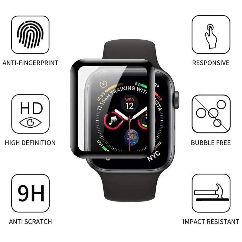 Apple Watch SE 2022 / Series 8 / 5D Протектор за цял екран