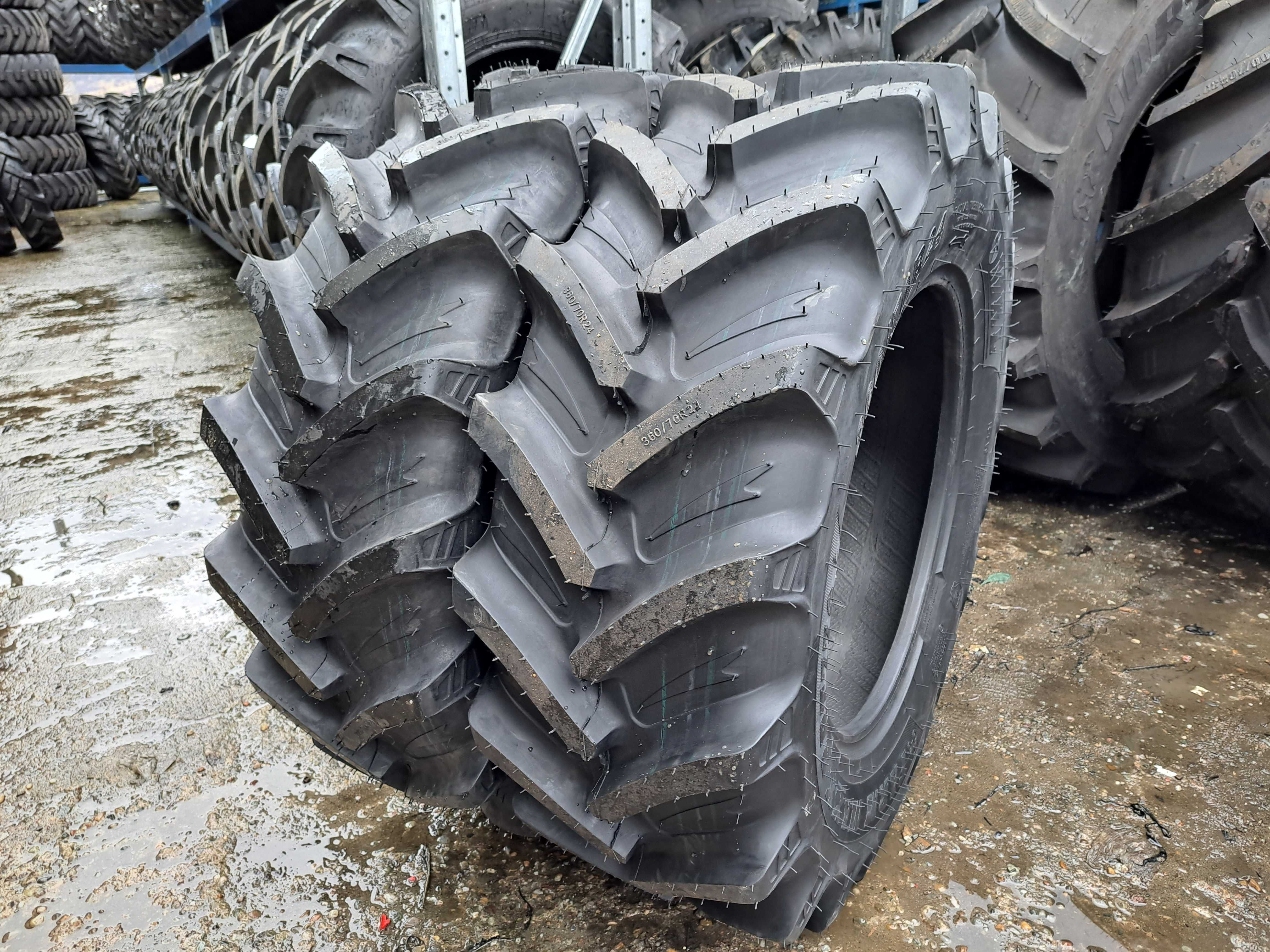 Anvelope noi 360/70R24 marca MRL cauciucuri radiale TRACTOR SAME