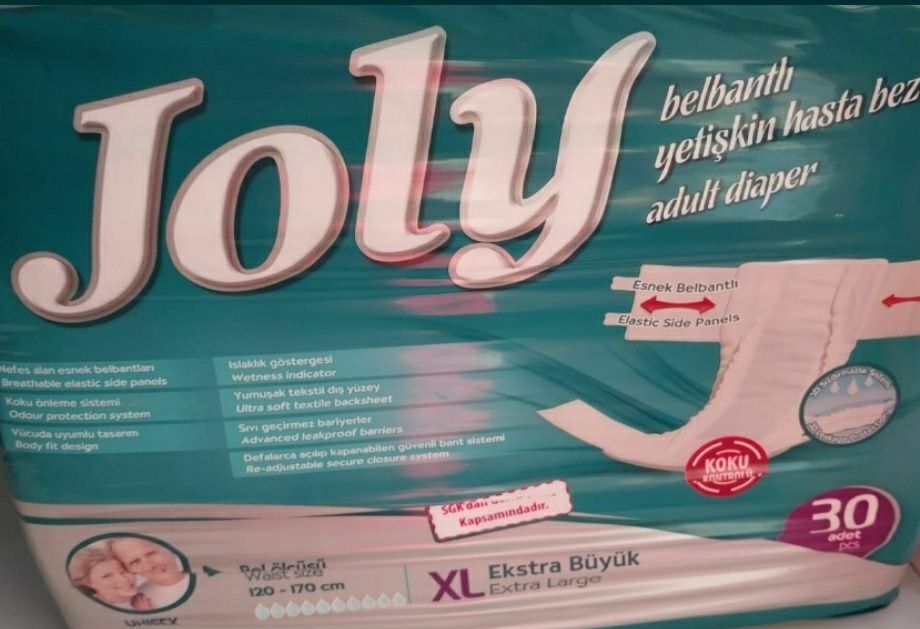 Подгузники Джоли XL самый большой размер