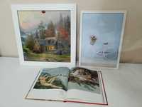 Tablou și carte cu picturi