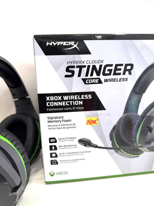 Căști Gaming HyperX Cloud Stinger Core Wireless pentru Xbox, NOI!