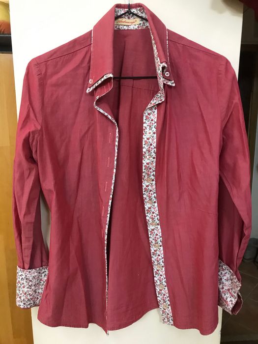 Cămașă burgundy ca nouă
