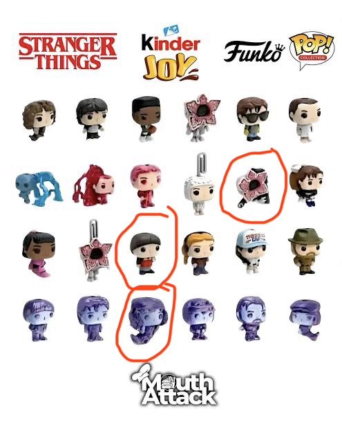 Обменяю Kinder Joy Stranger things