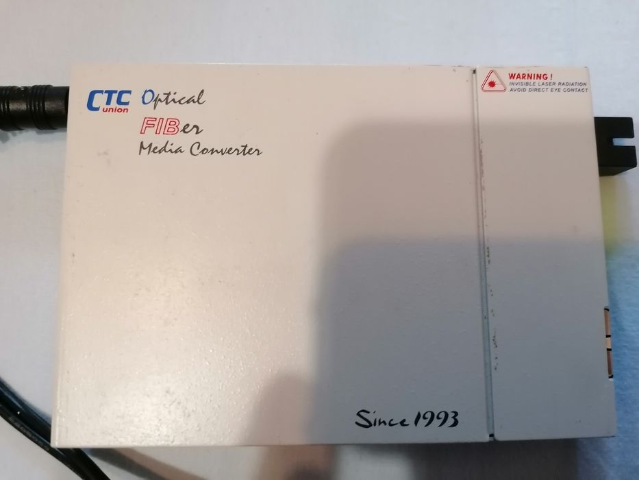Convertor internet fibra optica