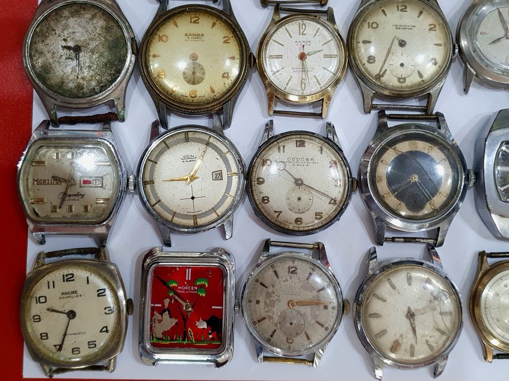 Lot ceas mecanic vintage 40buc