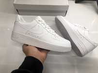 • AirForce1 • Nike Air Force 1 All White Snow White