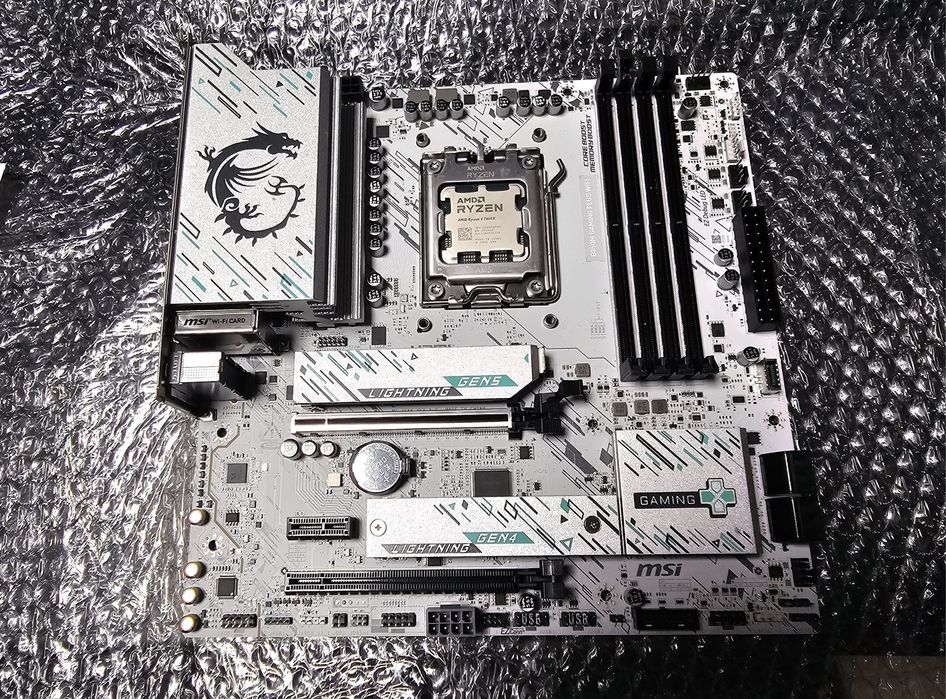 AM5 MSI B850 + Ryzen 5 7600x + Охлаждане